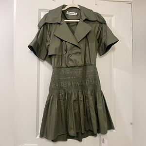 Self portrait militar dress size M